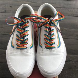 Vans Rainbow Old Skool Canvas Sneakers